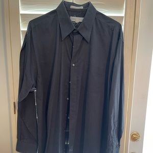 Perry Ellis gray button up size 17.5